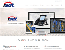 Tablet Screenshot of isetservice.com